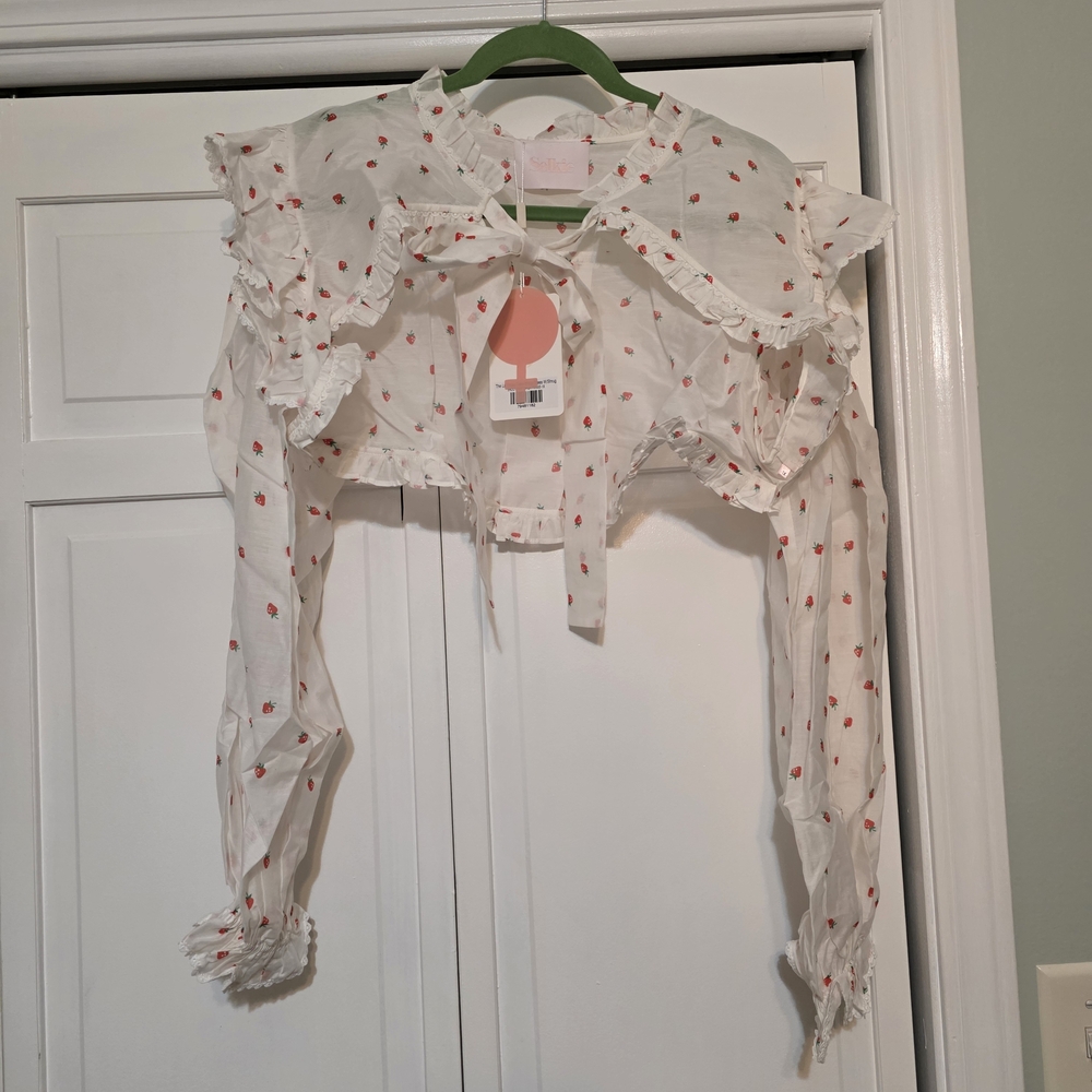 Selkie La Fraise Strawberry Shortcake Cake Shop Mini Dress - 1X - NWT - Picture 8 of 12